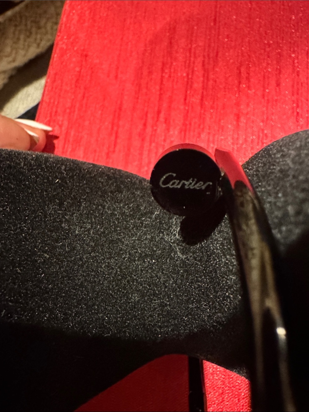 Cartier Black Nail Bracelet - Women's Fashion Jewelry - Picture 3 of 5